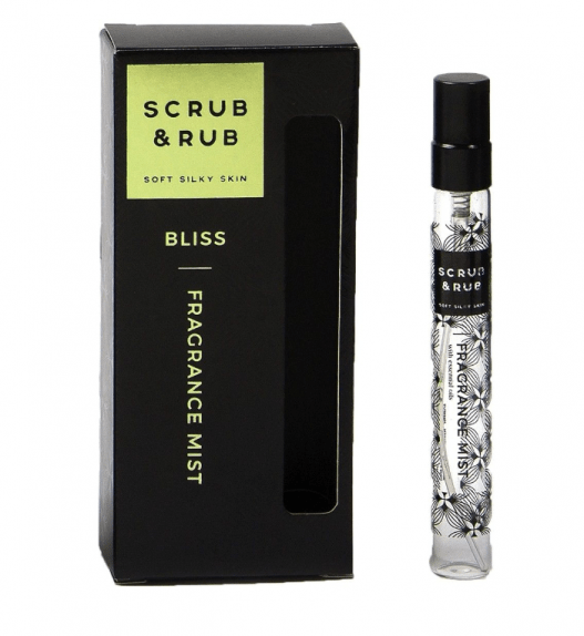 scrub & rub mini fragrance mist bliss