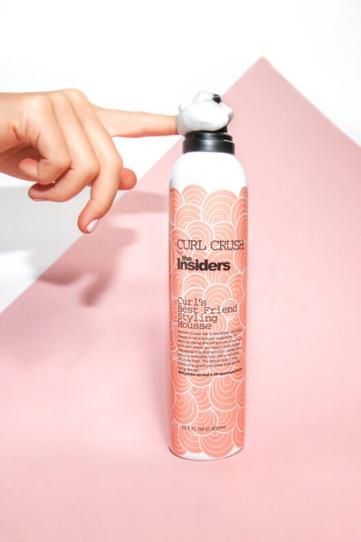 The Insiders CURL CRUSH Curl’s Best Friend Styling Mousse